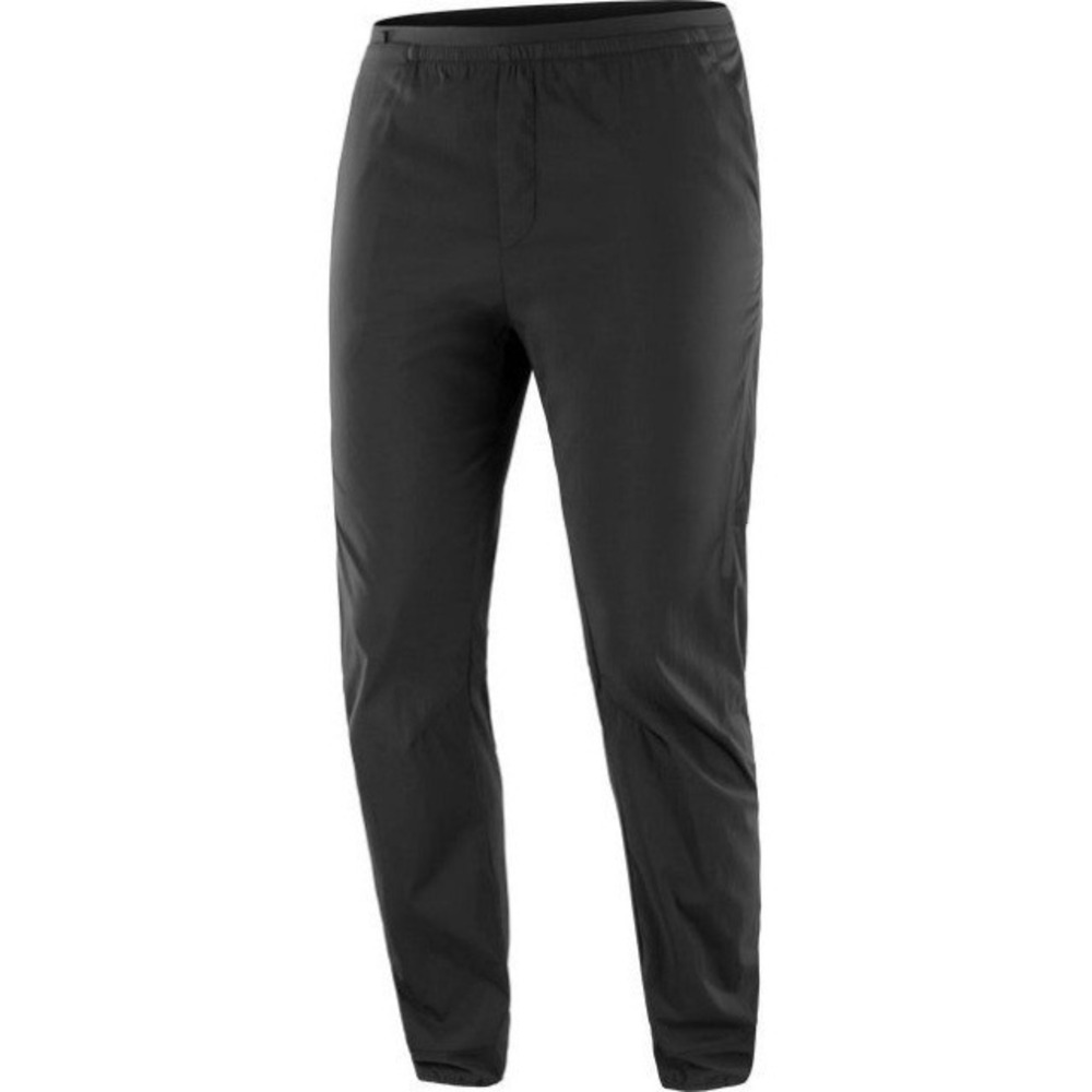 Salomon Runlife Pants Mens S Deep Black New Technical Running Hiking Climbing